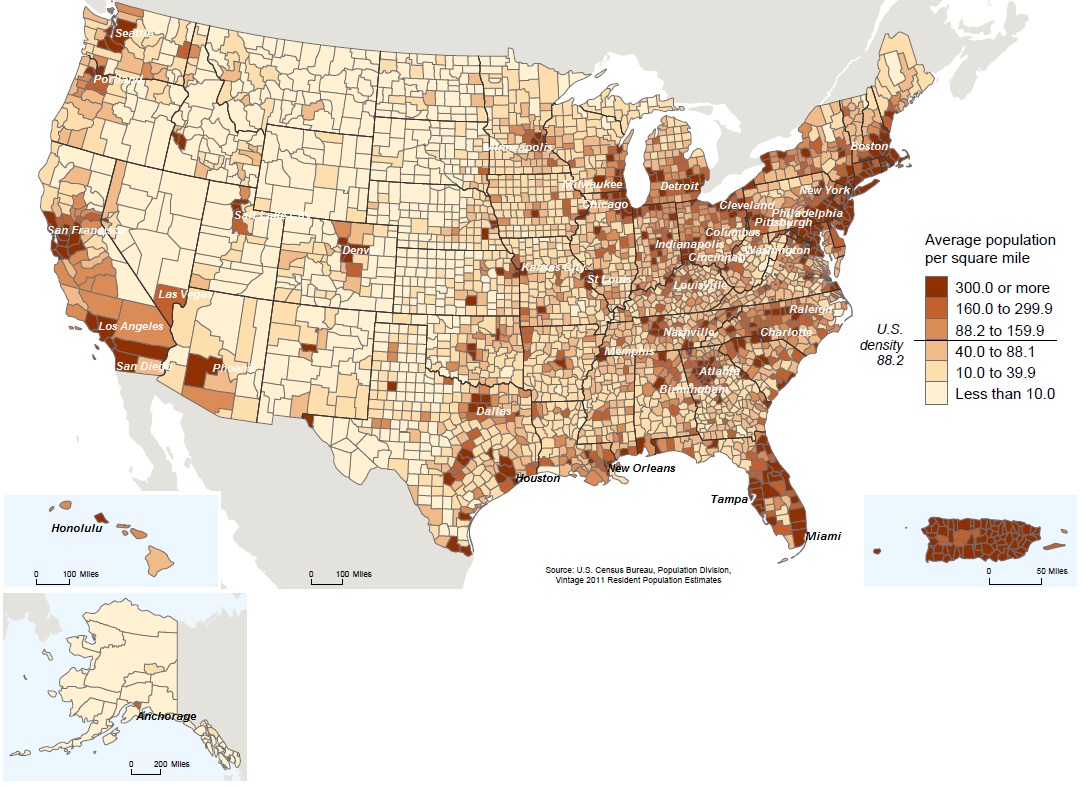 Us Census Bureau 2010 Population Estimates