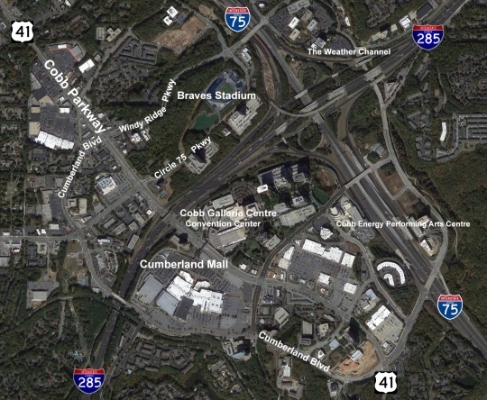 new Atlanta Braves Stadium Site